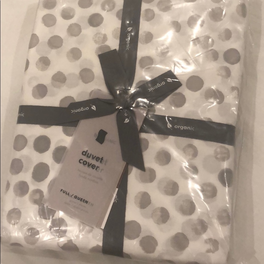 West elm organic duvet